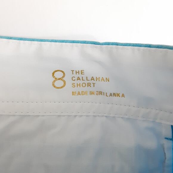 Lilly Pulitzer Callahan Shorts Jacquard Nautical Blue Women 8 Sailor Board Short - Picture 7 of 12